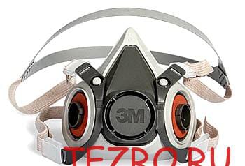 Полумаска (респиратор) 3М 6200 Полумаска (респиратор) 3М 6200